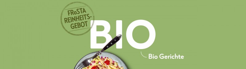 Bio Gerichte von FRoSTA
