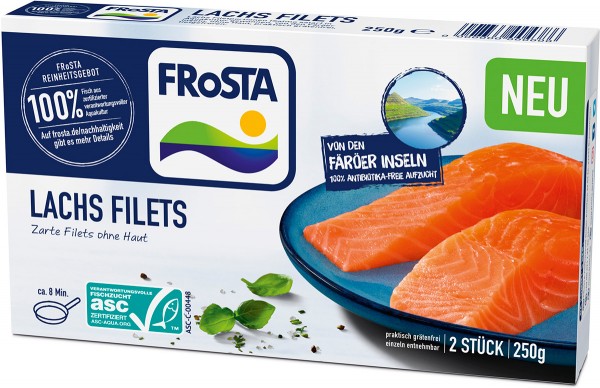 FRoSTA Lachs Filets 250g Packshot