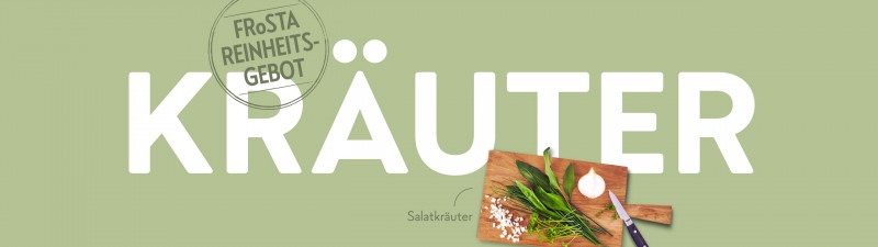 Tiefkühlkräuter von FRoSTA online bestellen