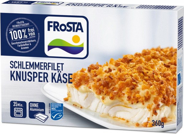 FRoSTA Schlemmerfilet Knusper Käse (360g)