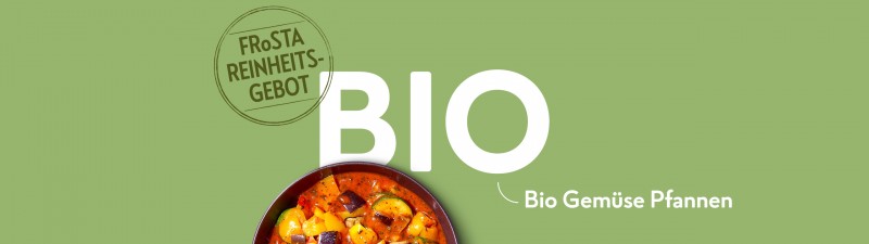 Bio Gemüse Pfannen von FRoSTA