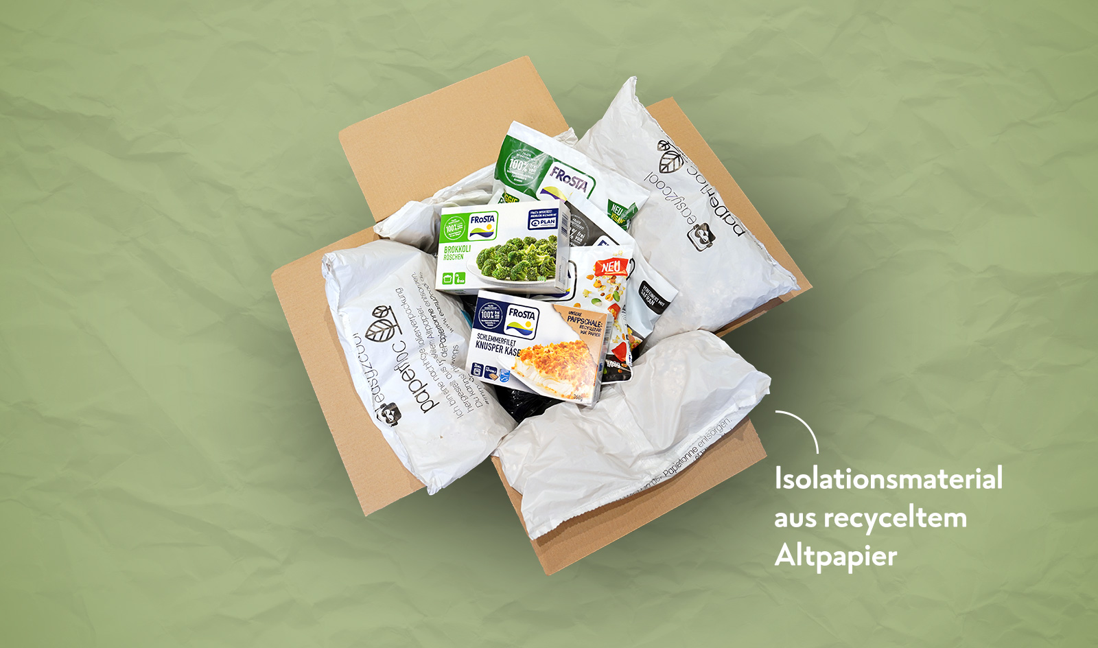 Paperfloc Verpackungsmaterial für den TK-Versand